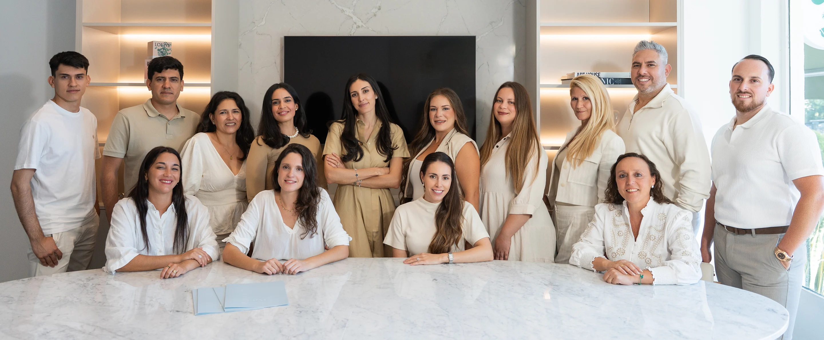 The LPM Property Management team at the Marbella office